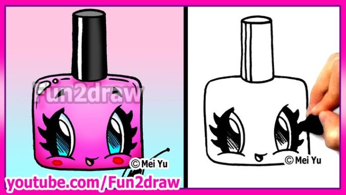 Draw Pattern How To Draw Easy Cartoons Nail Polish Tutorial Cute Stylish Fun2draw