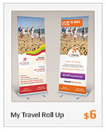 My Travel Roll Up Banner