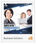 Business Solution Corporate Flyer Template