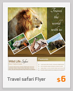 World safari wild life Corporate Flyer