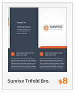 Sunrise Trifold Brochure