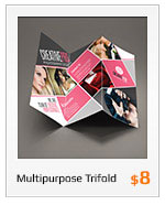 Multipurpose Corporate Trifold Brochure