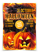Halloween Thriller Night Party Flyer - 150