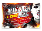 Halloween Thriller Night Party Flyer - 169