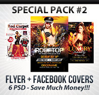Special Pack 01 | Flyers + Facebook Covers  - 8