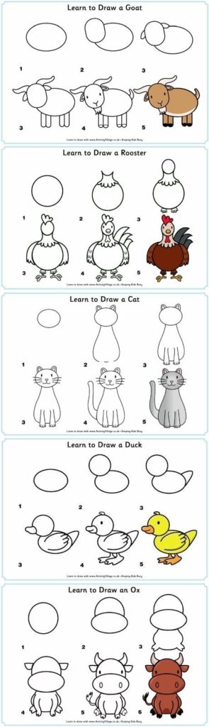 Draw Pattern - learn to draw animals... - CoDesign Magazine | Daily ...