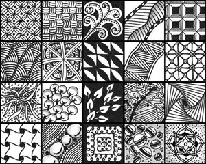 Draw Pattern - List of official Zentangle patterns with links to how to ...