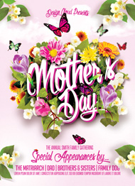 Design Cloud: Mother's Day Flyer Template