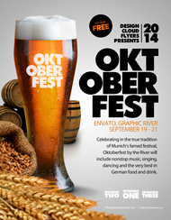 Design Cloud: Oktoberfest Event Flyer Template