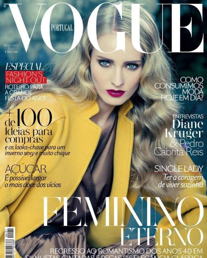 Best Cover Magazine - Natalia Uliasz para Vogue Portugal, Septiembre ...