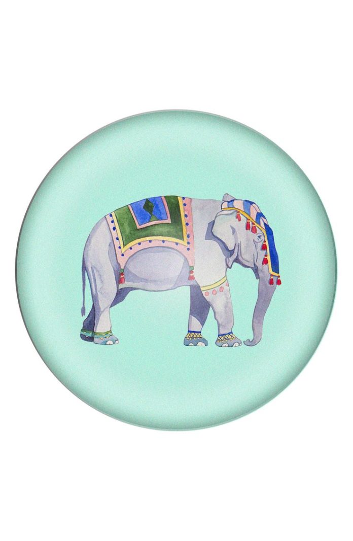 Graphic Design Ideas - Elephant Domed Glass Paperweight - CoDesign ...