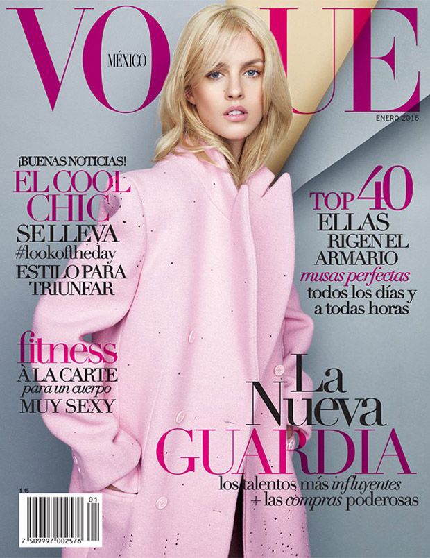 Best Cover Magazine - Julia Frauche, photo by Nagi Sakai, Vogue Mexico ...