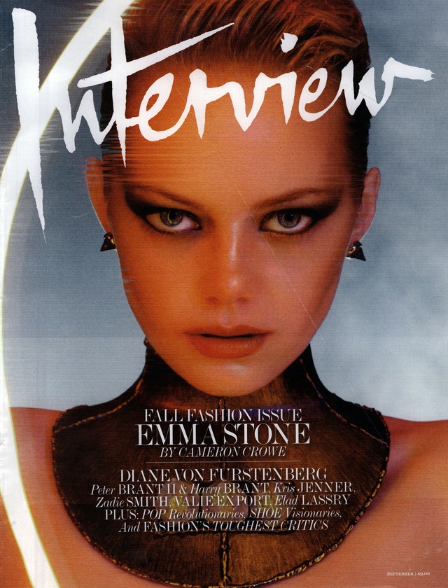 Best Cover Magazine - EMMA STONE Interview September 2012 - CoDesign ...