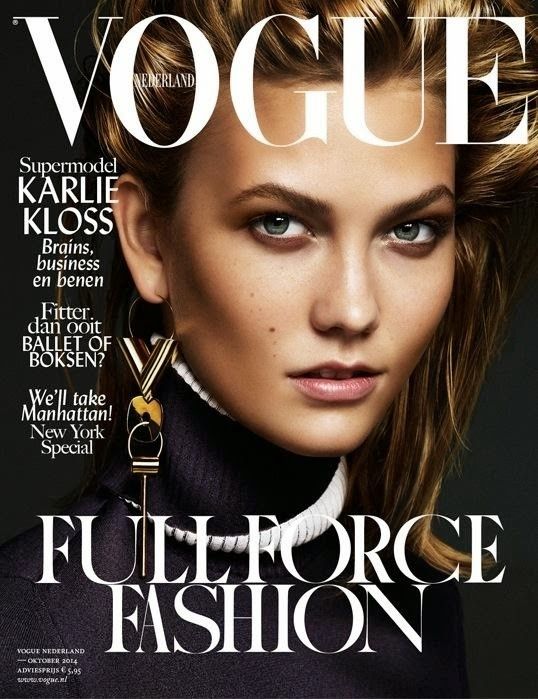 Best Cover Magazine - #KarlieKloss for #VOGUE NEDERLAND - October 2014 ...