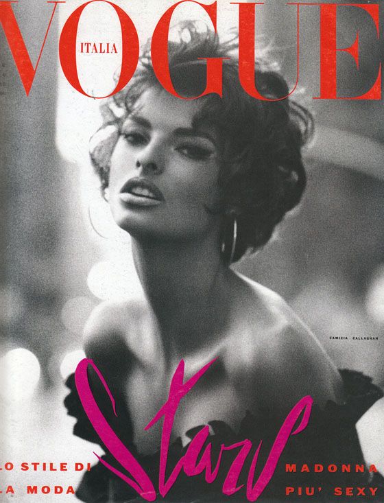 Best Cover Magazine - Linda Evangelista by Steven Meisel for Vogue ...