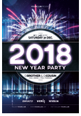 New Year Party Flyer Poster - 29