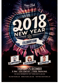 New Year Party Flyer Poster - 34