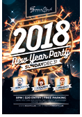 New Year Party Flyer Poster - 40