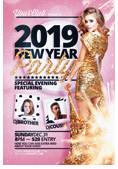 New Year Party Flyer Poster - 38