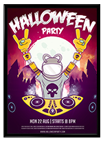 Halloween Darkness Queen Poster  - 2