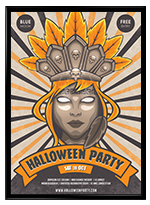 Halloween Darkness Queen Poster  - 1