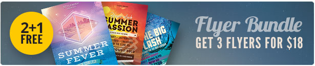 Summer Party Flyer Bundle