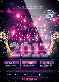 New Year Bash Party Flyer - 8