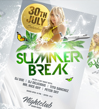 Summer House Party Flyer - 18