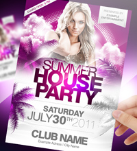 Summer House Party Flyer - 28