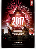 2017 New Year Party Flyer