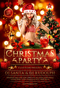 Christmas Party Flyer Template - 14