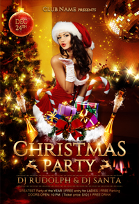 Christmas Party Flyer Template - 21