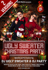 Christmas Party Flyer Template - 18