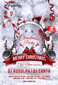 Christmas Party Flyer Template - 22