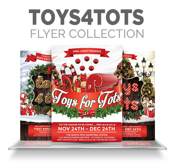 Toys 4 Tots Flyer / Poster V06 - 1