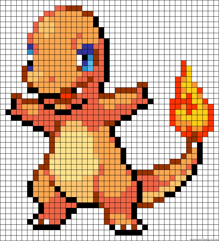 pokemon pixel art - 10 Pokemon Pixel Art Templates. 